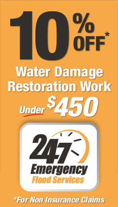 10% off Water Damage Gold Coast, Tweed Coast